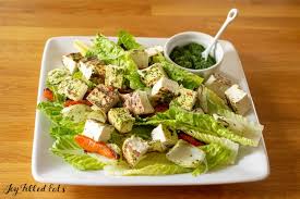 Grilled Paneer with Salad
